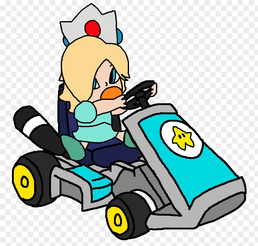 Mario Super Kart Rosalina Bowser Wii PNG