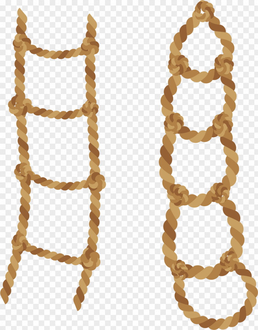 Mosaic Ladder Rope Stairs Euclidean Vector PNG