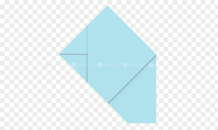 Origami Letters Line Triangle PNG