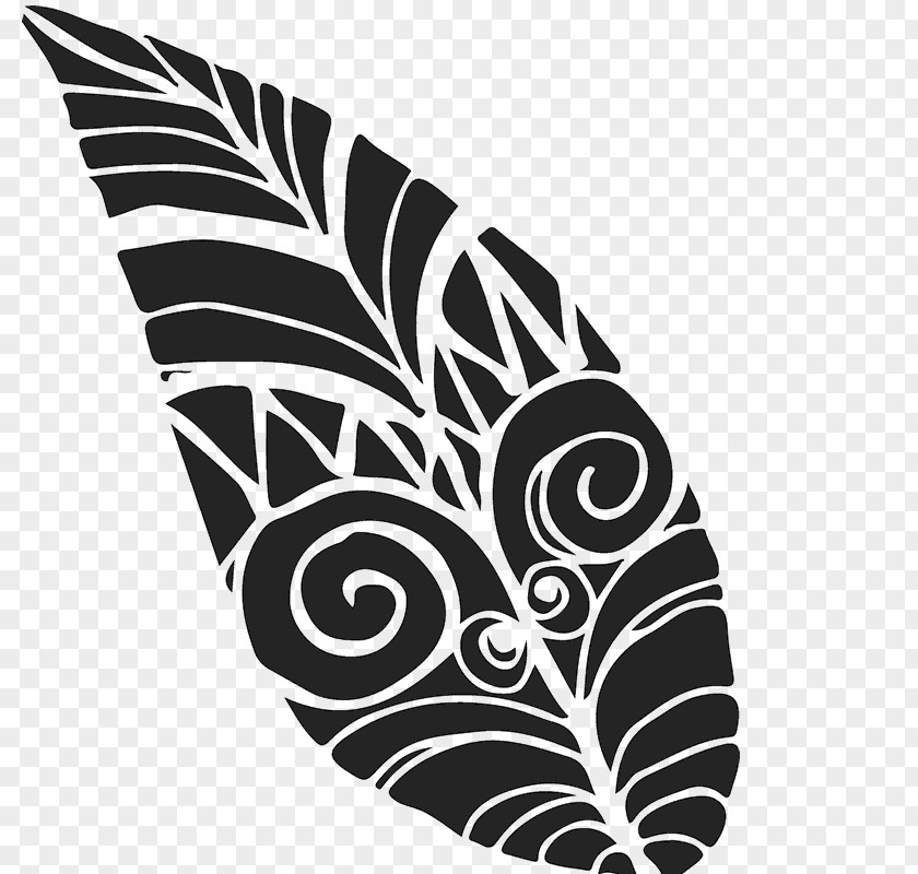 Plant Blackandwhite Leaf Drawing PNG