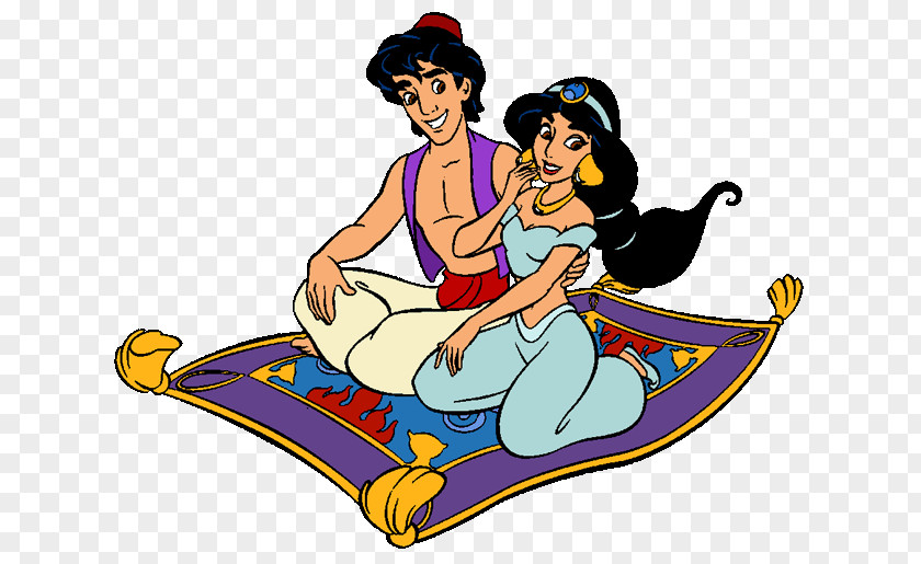 Princess Jasmine Genie Aladdin Jafar Clip Art PNG