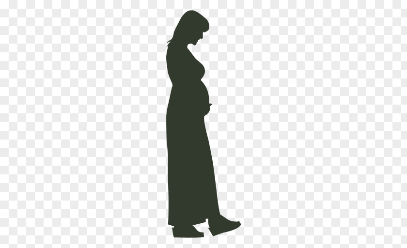 Silhouette Pregnancy PNG