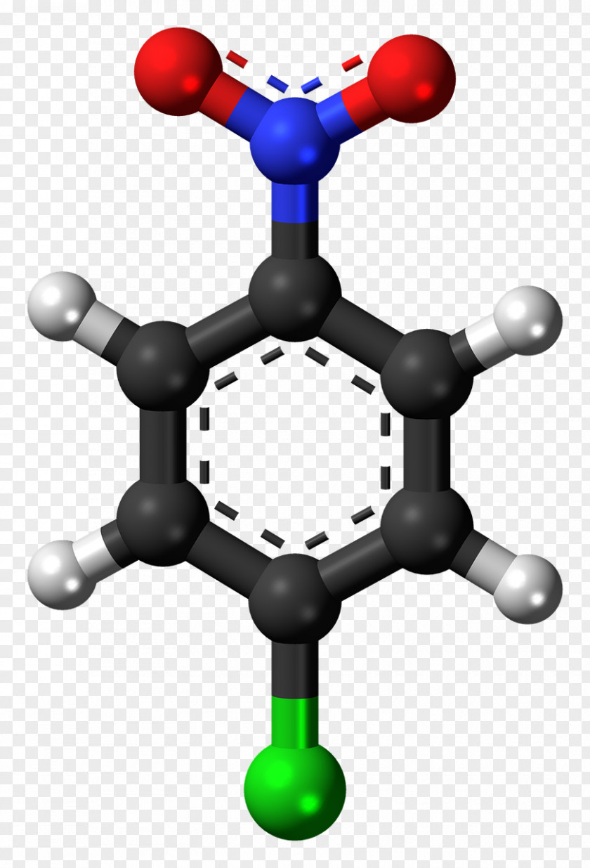 Atomic Model 4-Nitrophenol 4-Nitrochlorobenzene Chemical Compound 4-Nitroaniline Toluene PNG