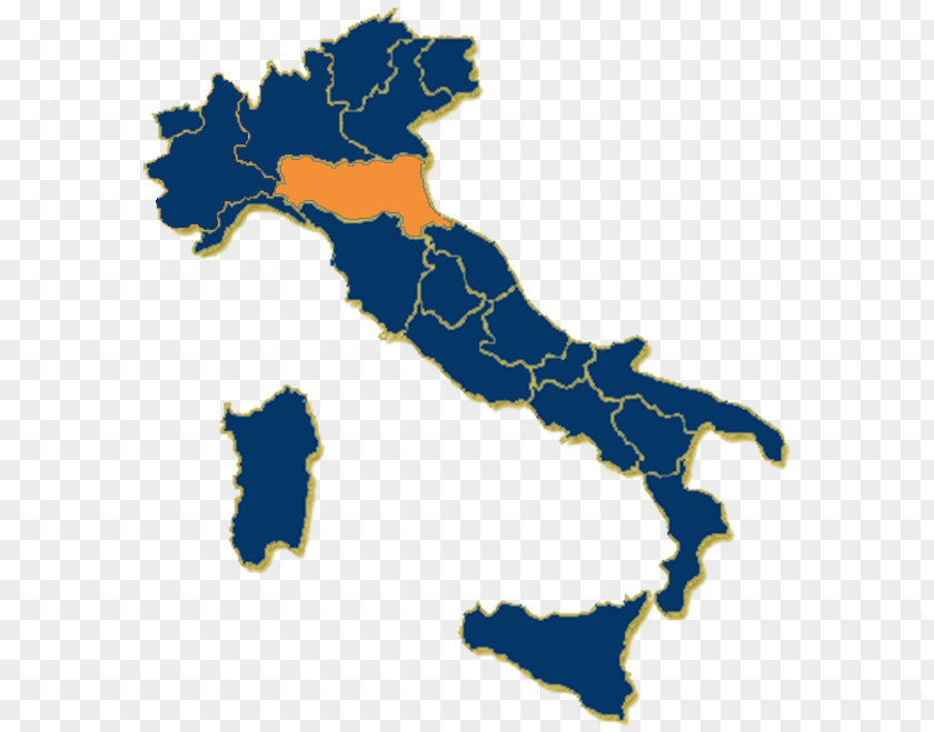 Italy Map Royalty-free PNG