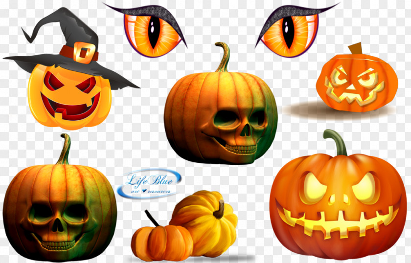Pumpkin Halloween Portable Network Graphics Jack-o'-lantern Image PNG