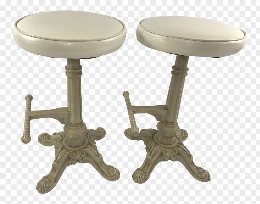 Table Bar Stool Cast Iron Upholstery PNG