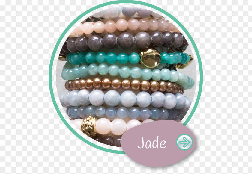 Turquoise Bead Bracelet PNG