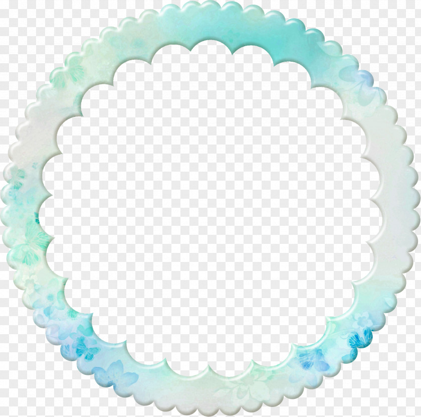 Turquoise Picture Frames Clip Art PNG