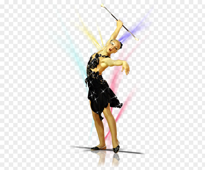 Twirling Figurine PNG