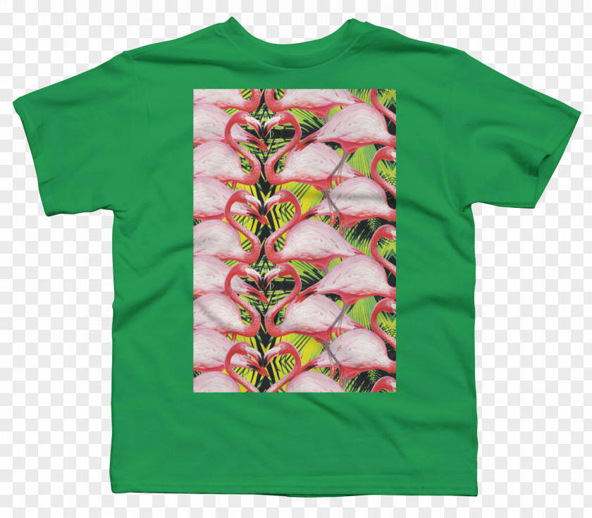 Flamingo Illustration T-shirt Sleeve Amazon.com Clothing PNG