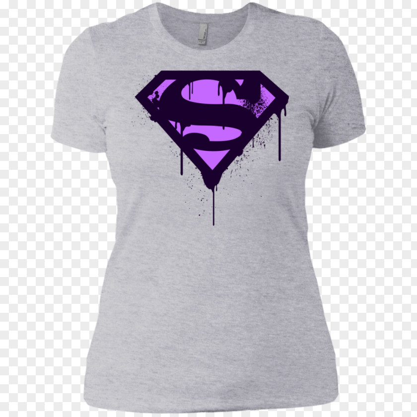 Purple Splatter Superman Logo General Zod Jor-El PNG