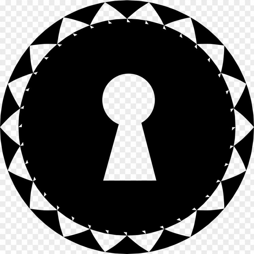 Circle Shape Keyhole Point Triangle PNG