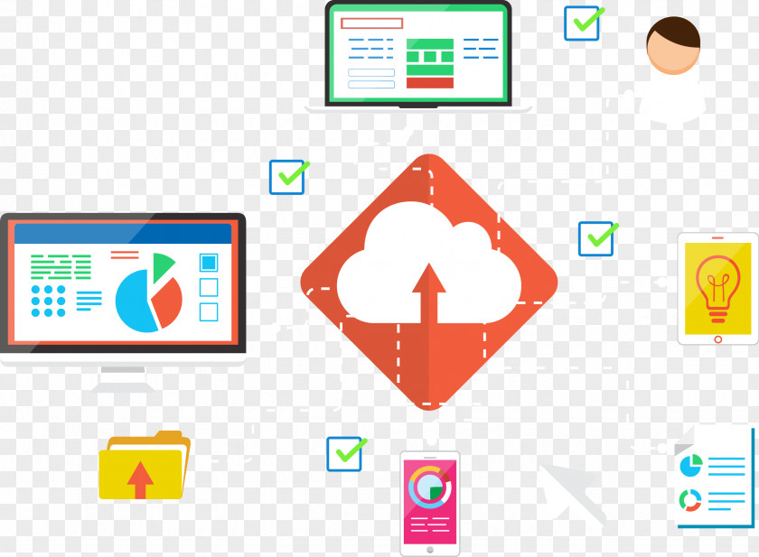 Intelligent Cloud Transfer Vector Computing Download Icon PNG
