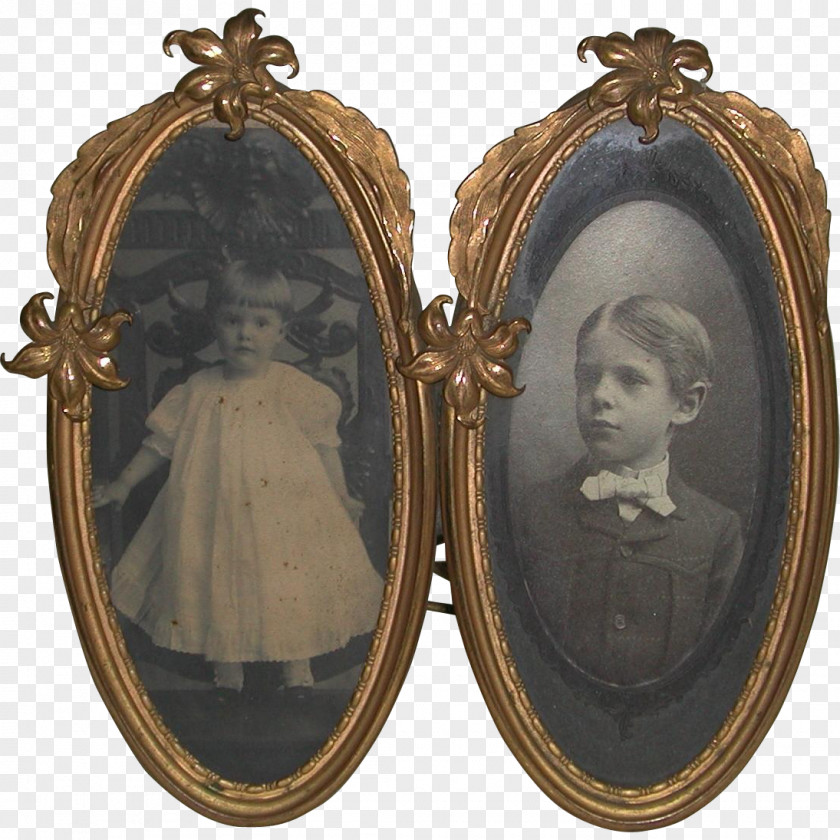 Kids Fashion Victorian Era Picture Frames Decorative Arts PNG