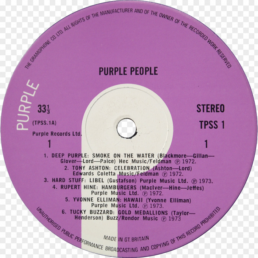 Purple Label Compact Disc Deep Montreux Machine Head Last Concert In Japan PNG