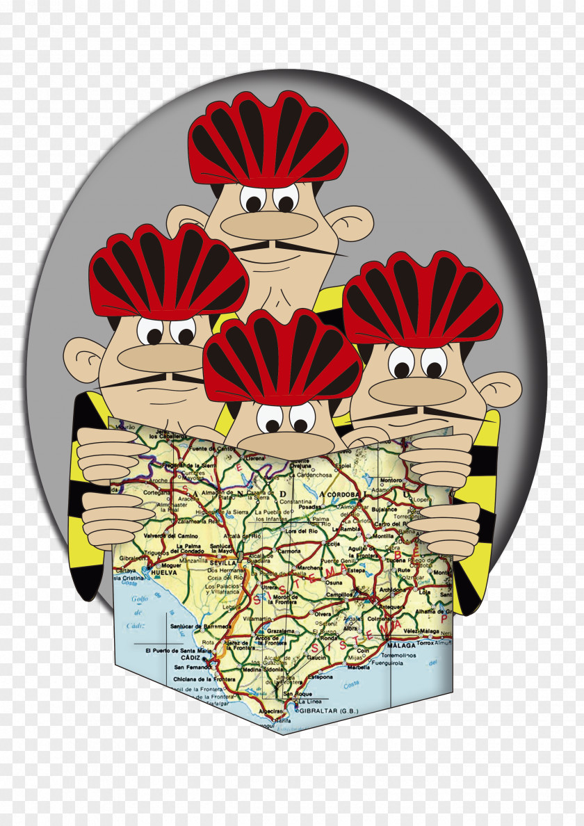 Road Andalusia Cartoon Map PNG