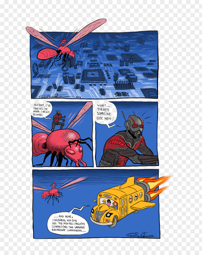 Antman Comic Comics Superhero Cartoon Organism PNG