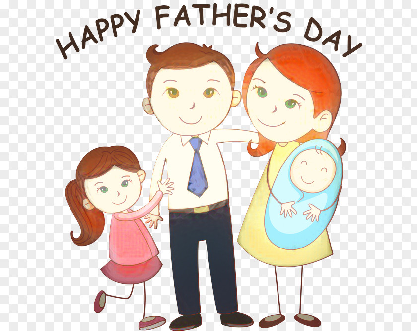 Clip Art Family Child Father's Day PNG