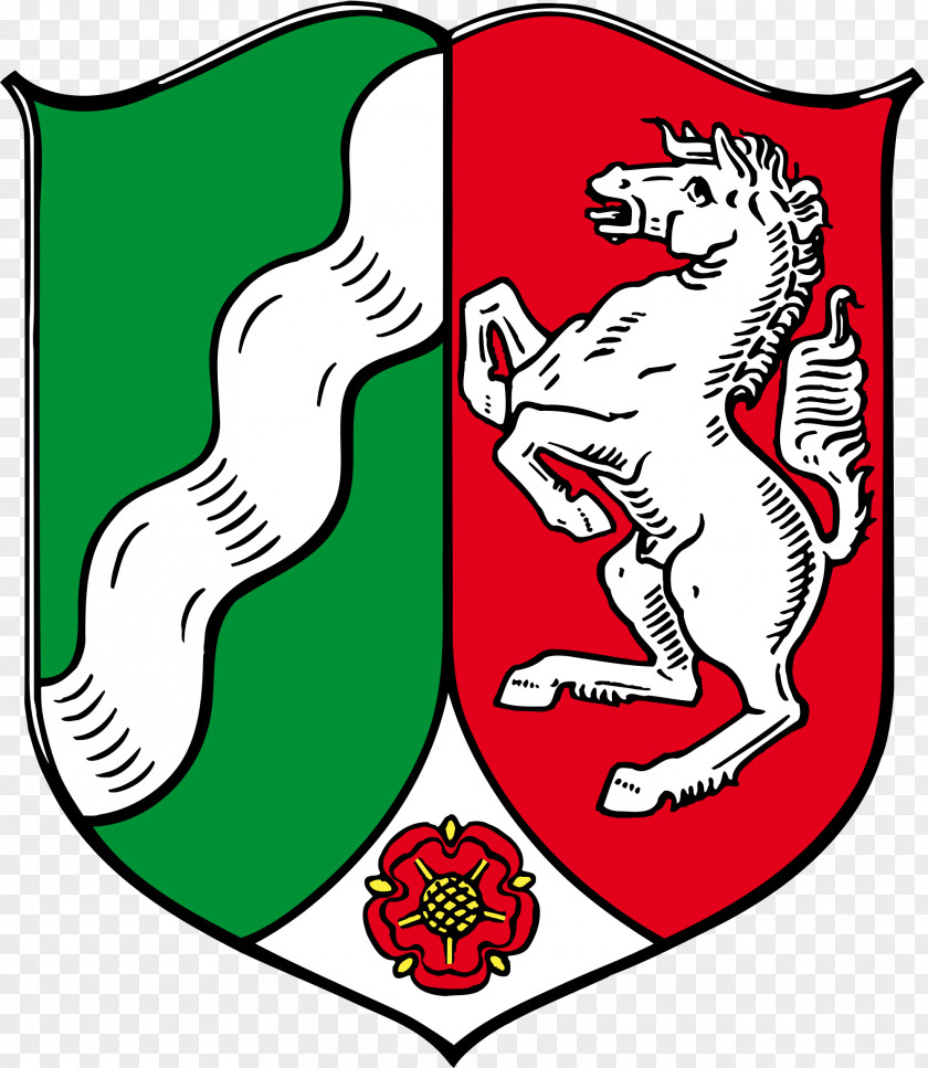 Eisenbahn Coat Of Arms North Rhine-Westphalia States Germany PNG