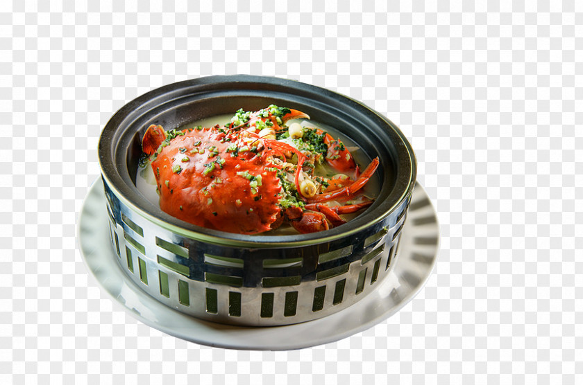 Meat Crab Pot She-crab Soup Chinese Cuisine Hot PNG