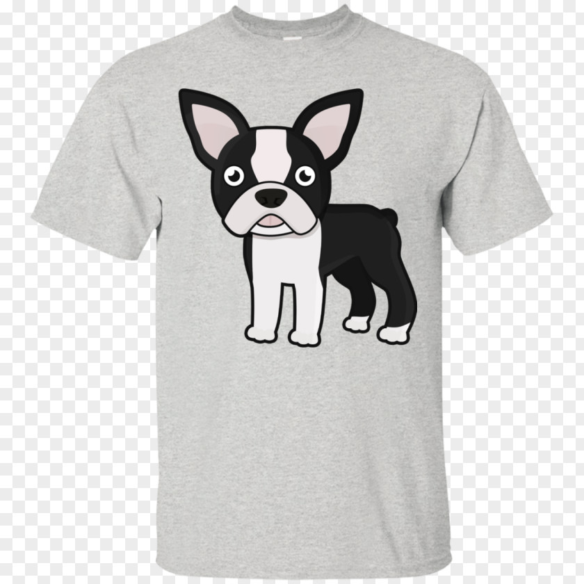 T-shirt Long-sleeved Hoodie Boston Terrier Clothing PNG