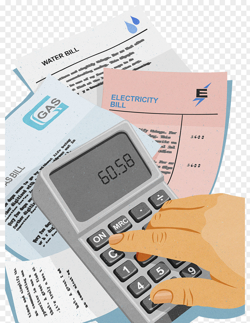 Vector Bill Detail Illustration Public Utility Water Tariff Electricity Service ADDC PNG