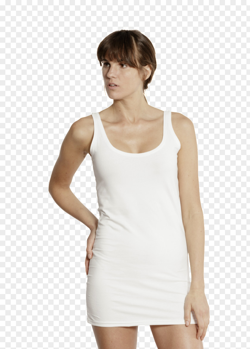White Tank Top Sleeveless Shirt Shoulder Undershirt Outerwear PNG