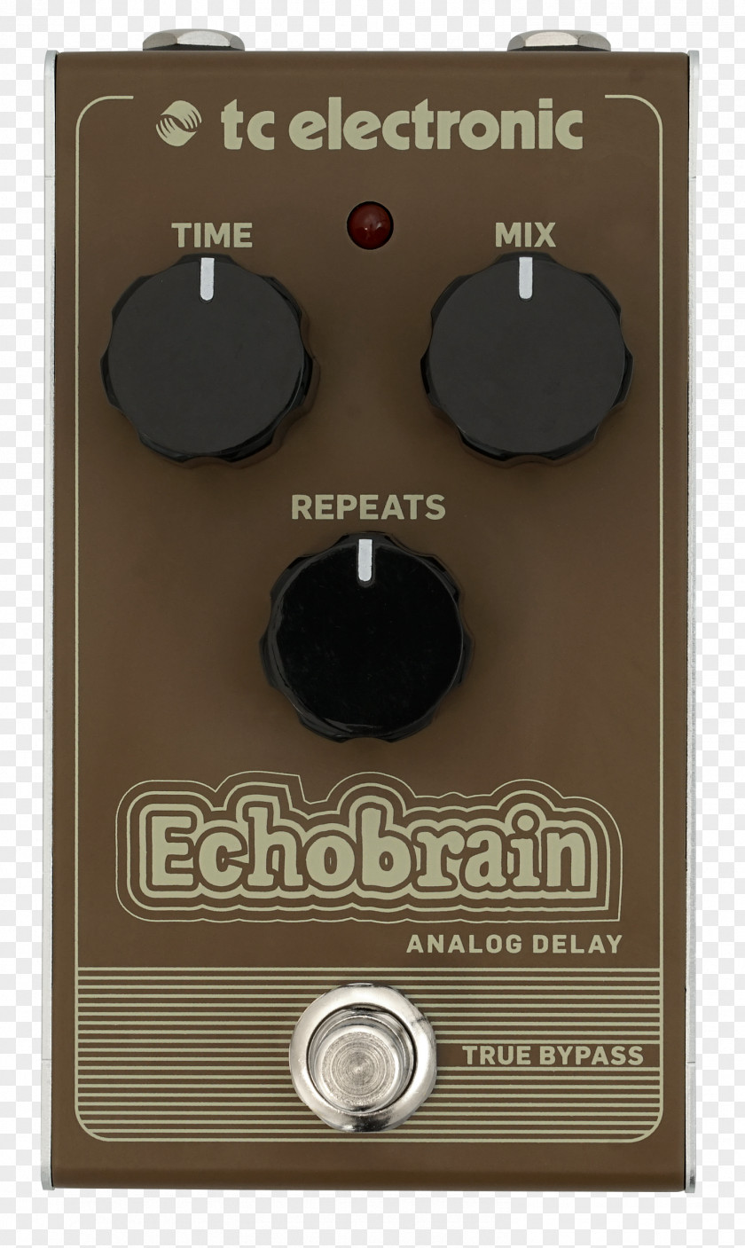 Guitar TC Electronic EchoBrain Effects Processors & Pedals Delay Bucket-brigade Device PNG