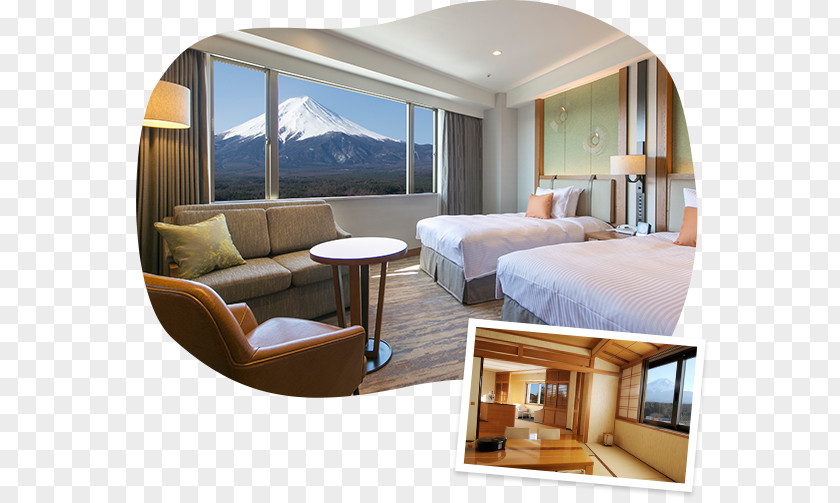 Beautiful Scenery Fuji-Q Highland Mount Fuji Lake Kawaguchi Resort Hotel & Spa PNG