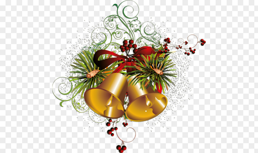 Christmas Bell Element Party PNG