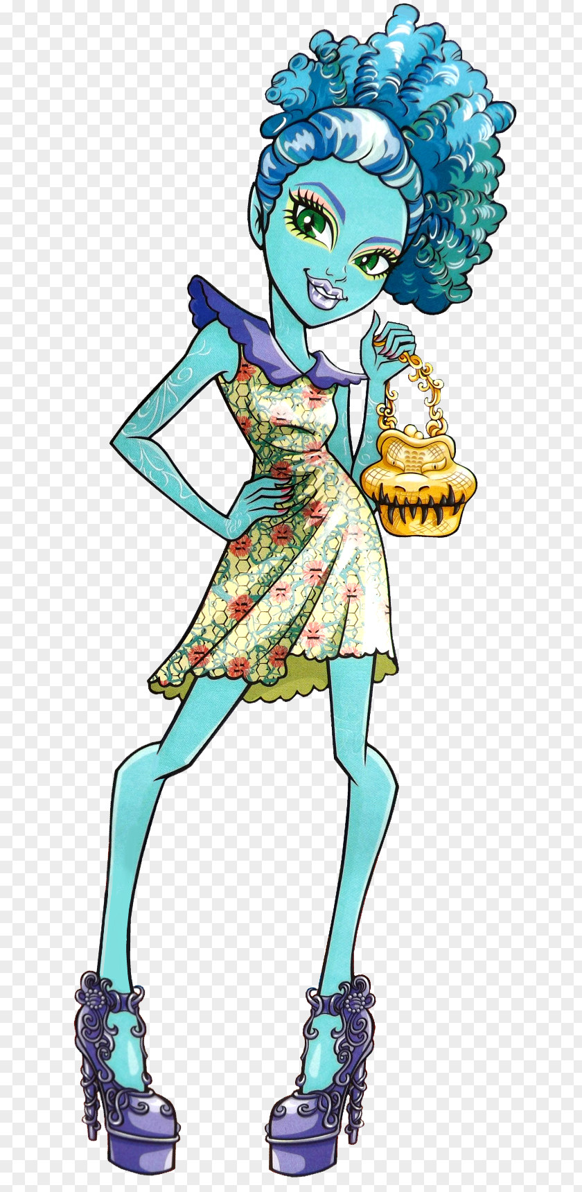 Doll Honey Island Swamp Monster High Toy PNG