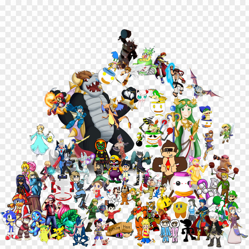 Pixel Art Super Smash Bros Grand Ole Opry Bros. Concert Cartoon PNG