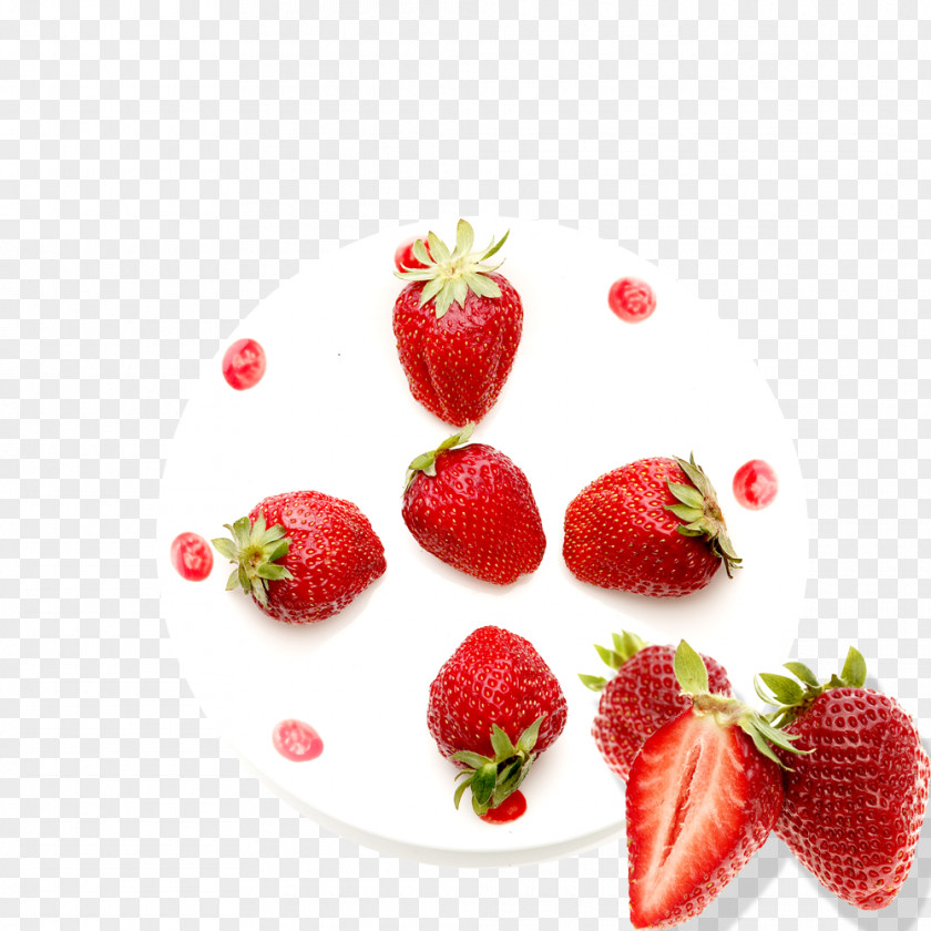 Strawberry Cake Shortcake Cream Food Wallpaper PNG