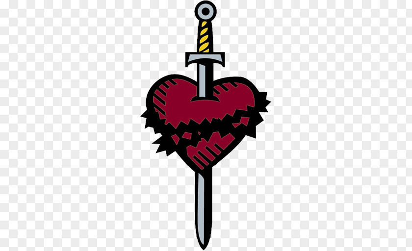 Heart Sword Clip Art PNG