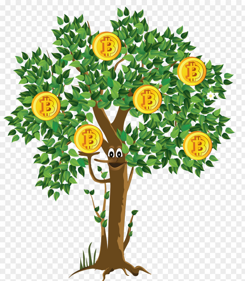 Money Tree Cryptocurrency Exchange Bitcoin Faucet PNG