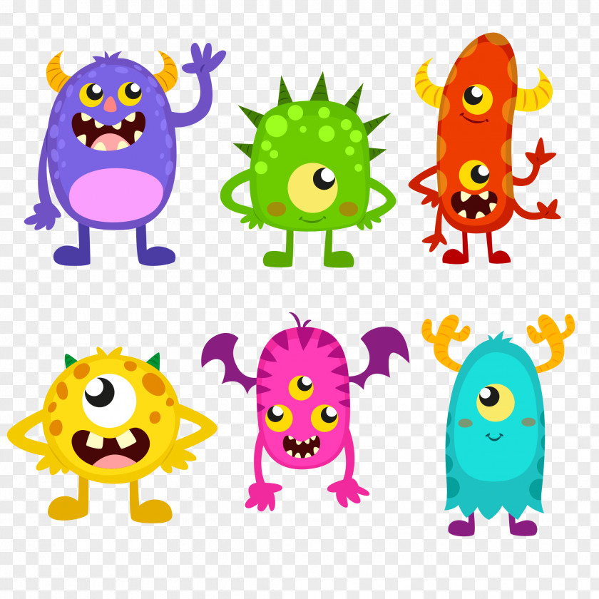 Monster Clip Art Openclipart Image Party PNG