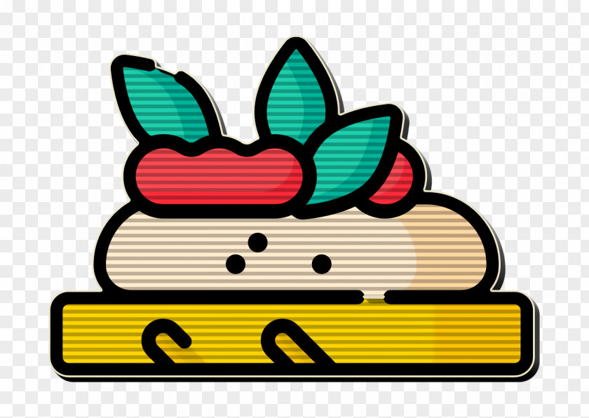 Summer Food And Drink Icon Mediterranean Bruschetta PNG