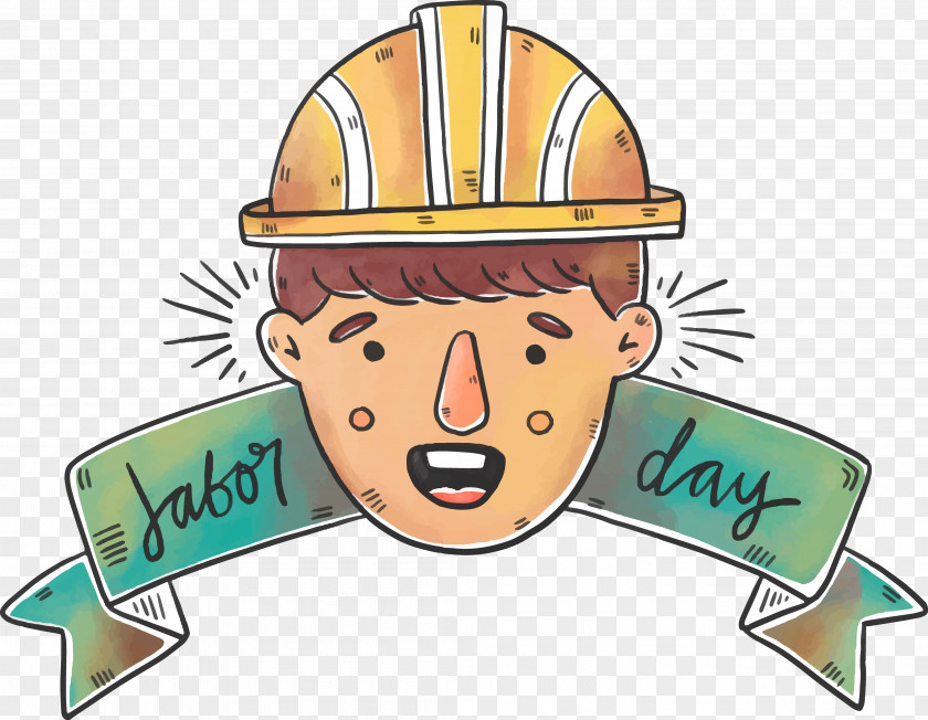 The Man In Helmet Laborer Clip Art PNG