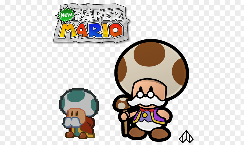Mario Super 64 DS Toad Paper & Luigi: Superstar Saga PNG