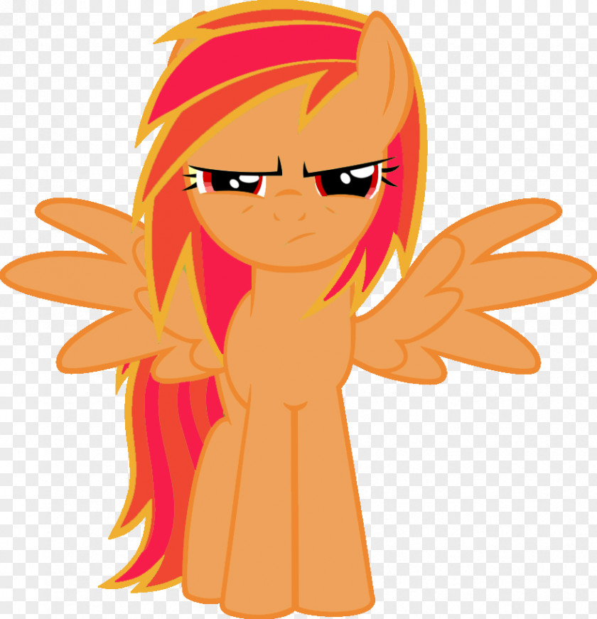 Red Flare Pony DeviantArt Nose Face PNG