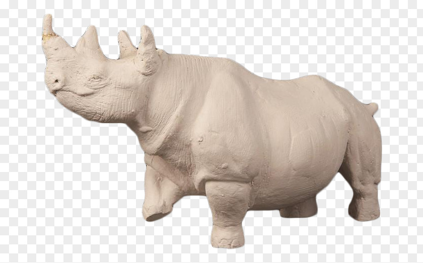 Rhinoceros Maquette Sculpture Dog Animal PNG