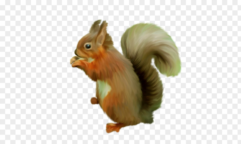 Squirrel Tree GIMP PNG