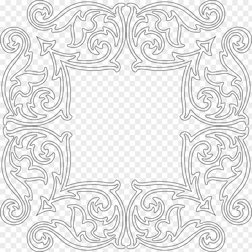 Vintage Frame Drawing Visual Arts Photography Clip Art PNG