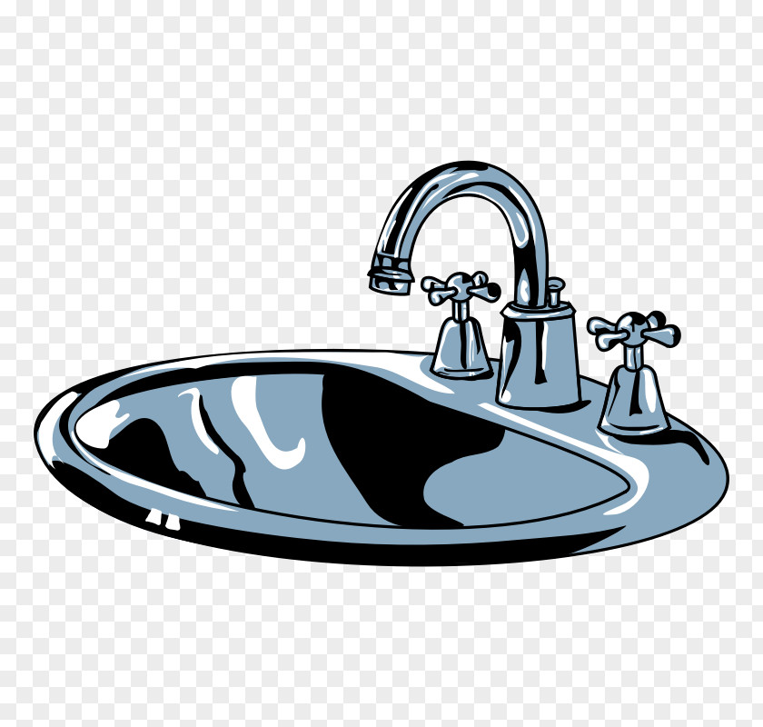 Bmo Cliparts Sink Bathroom Tap Clip Art PNG