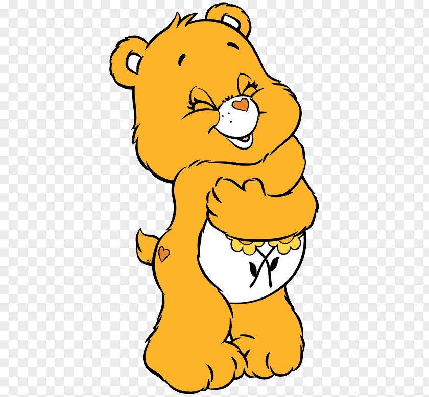 Cheer Bear Friend Lotsa Heart Elephant Care Bears Clip Art PNG