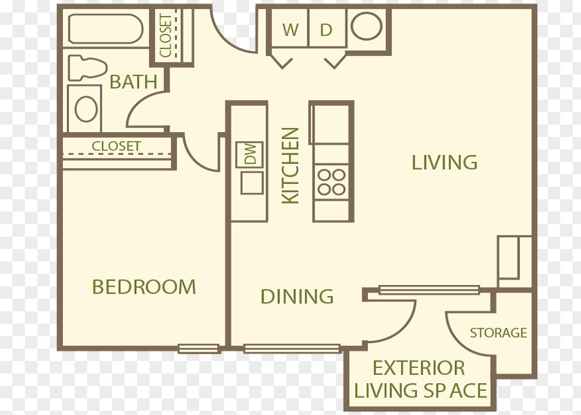Pass Through The Toilet Floor Plan Apartment Bedroom PNG