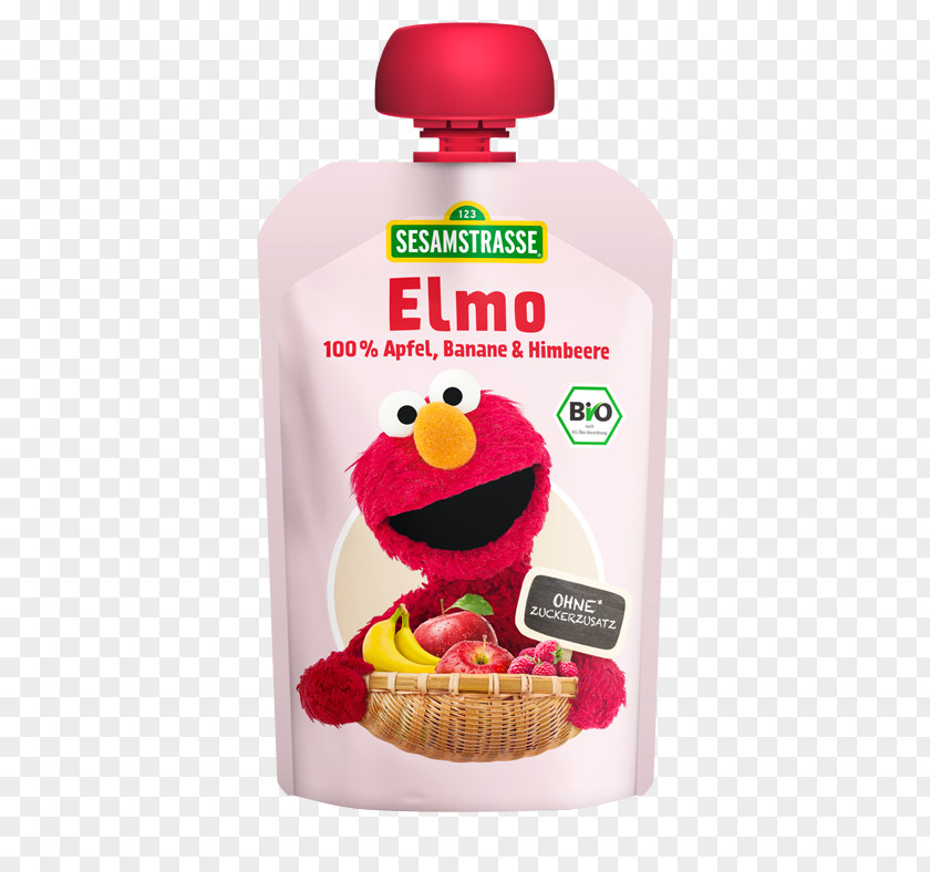 Raspberry Sauce Elmo Organic Food Sesame Street Fruit PNG