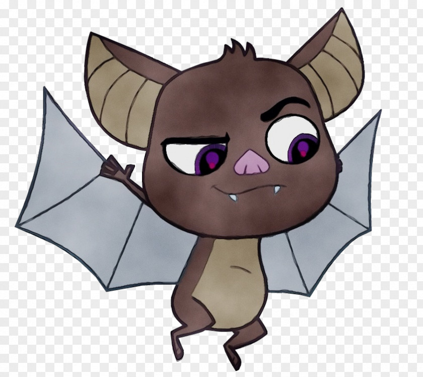Vampire Bat Little Brown Myotis Cartoon PNG