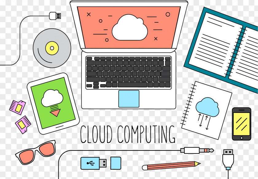 Big Data Cloud Computing Era Icon PNG