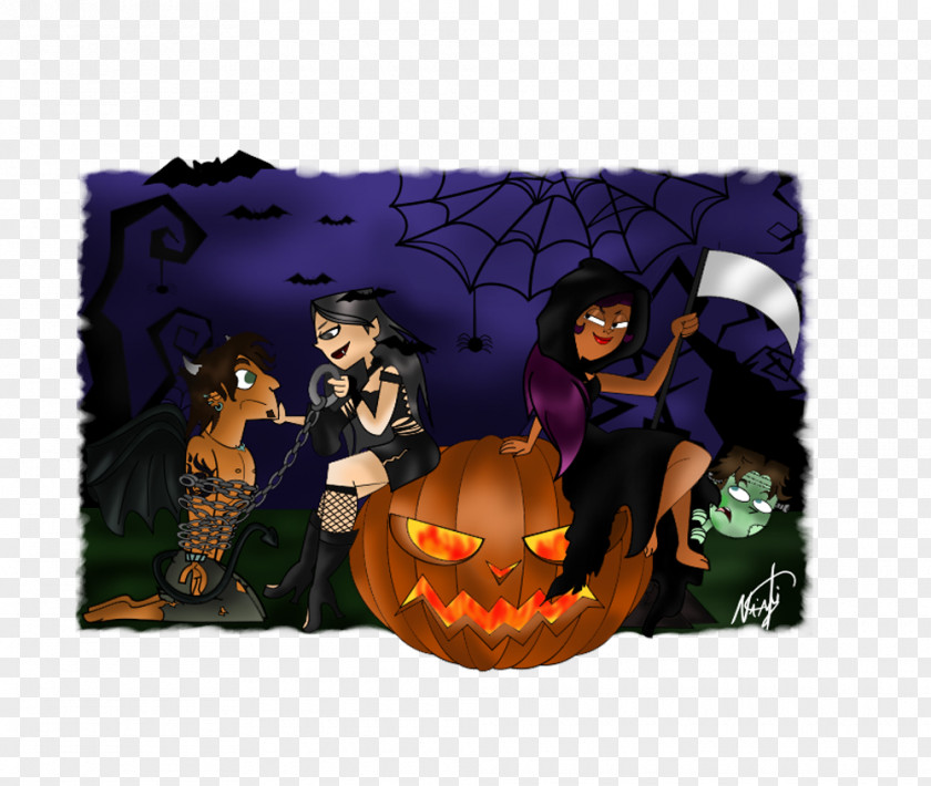 Hot Babe Halloween PNG